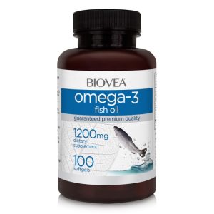 Рибено масло Омега-3 1200 мг 100 гел-капсули | Biovea