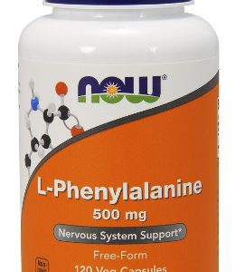 L-Phenylalanine 500 мг 120 веге капсули | Now Foods