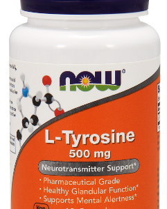 L-Tyrosine Тирозин 500 мг 60 капсули | Now Foods