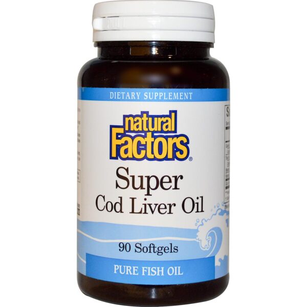 Масло от черен дроб на Треска 1100 мг 90 к | Natural Factors