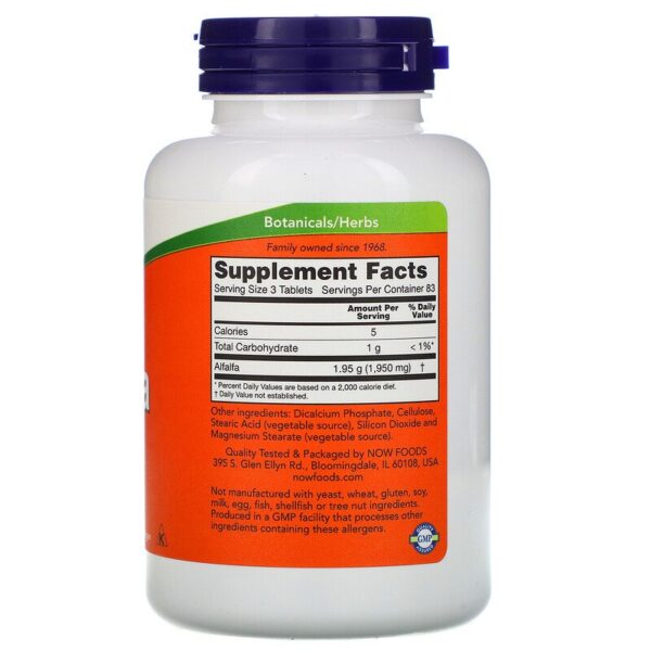 alfalfa-liucerna-tabletki-now-foods-sastav-cena-1