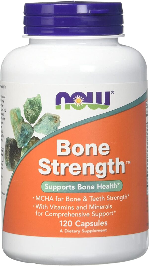 Добавка за костите Bone Strength 120 капсули | Now Foods