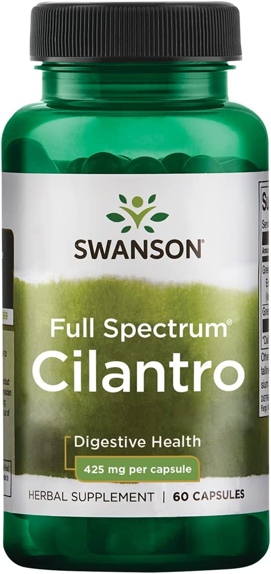 Full Spectrum Cilantro Coriander 425 мг 60 капсули | Swanson