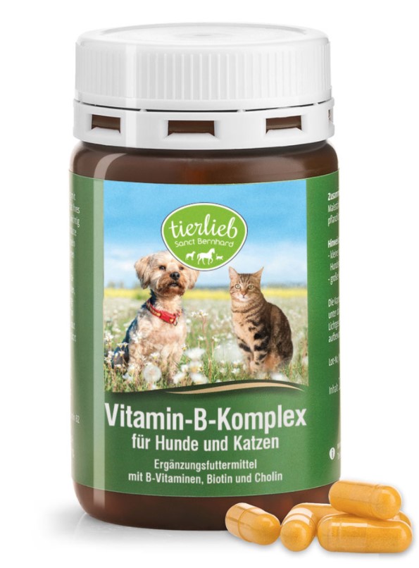 Витамин B - комплекс за Кучета 120 капсули | Sanct Bernhard