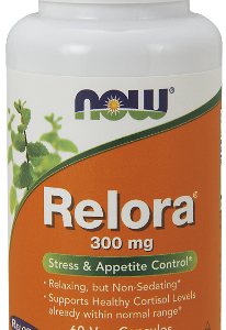 Relora 300 мг 60 вегатариански капсули | Now Foods