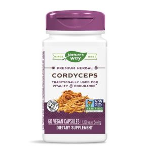 Кордицепс 500 мг 60 веган капсули | Nature's Way