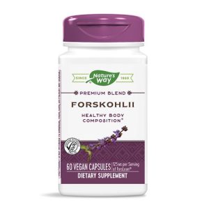Форсколий 250 мг 60 веган капсули | Nature's Way