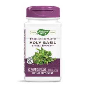 Свещен Босилек / Тулси 450 мг 60 веган капсули | Nature's Way