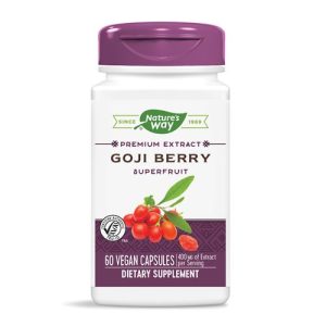 Годжи Бери 400 мг 60 веган капсули | Nature's Way