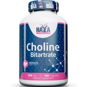 Choline Bitartrate 500 мг 100 капсули | Haya Labs