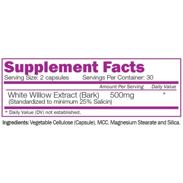 organic-white-willow-naturalico-supplement-facts