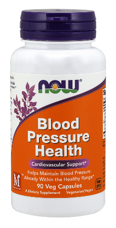 Blood Pressure Health 90 веге капсули | Now Foods