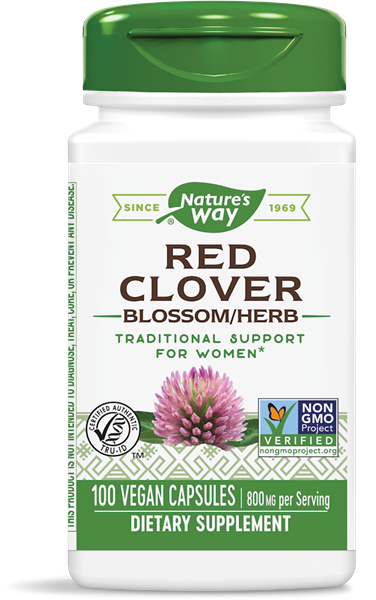 Детелина червена 400 мг 100 веган капсули | Nature's Way