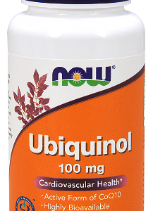 Ubiquinol 100 мг 60 гел капсули | Now Foods