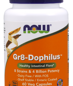 GR8-Dophilus 60 вегетариански капсули | Now Foods