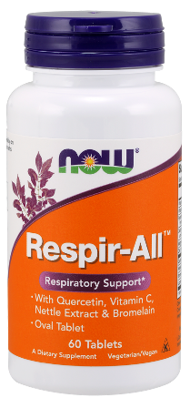 Respir-ALL Allergy 60 таблетки | Now Foods