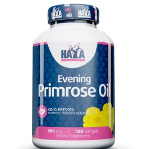 Evening Primrose Oil (Cold Pressed) 500 мг 120 гел-капсули | Haya Labs