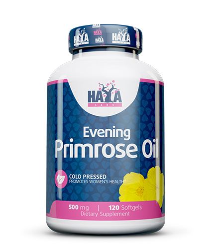Evening Primrose Oil (Cold Pressed) 500 мг 120 гел-капсули | Haya Labs