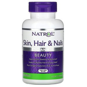 Skin Hair Nails + Collagen 60 капсули | Natrol