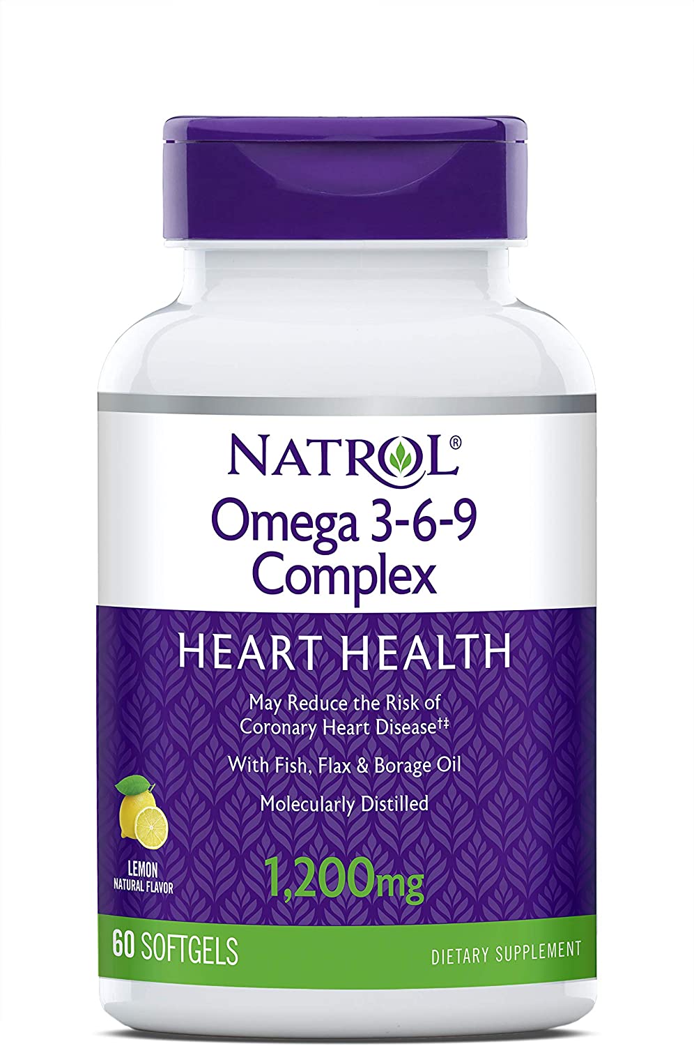 Omega 3-6-9 Complex 60 дражета | Natrol