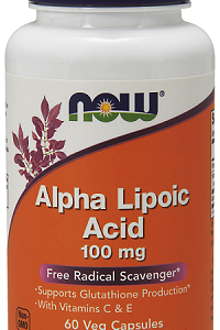 Alpha Lipoic Acid 100 мг 60 веге капсули | Now Foods