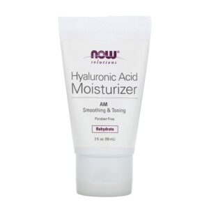 Hyaluronic Acid Moisturizer AM Formula 59 мл | Now Foods