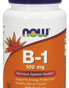 Vitamin B-1 (Thiamine) 100 мг 100 таблетки | Now Foods