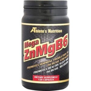 Mega ZnMgB6 120 capsules I Athlete's Nutrition