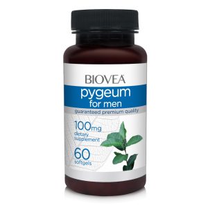Pygeum for men 100 мг 60 гел-капсули | Biovea