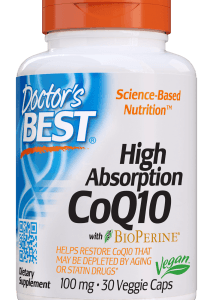 High Absorption CoQ10 100 мг 30 веге капсули | Doctor's Best