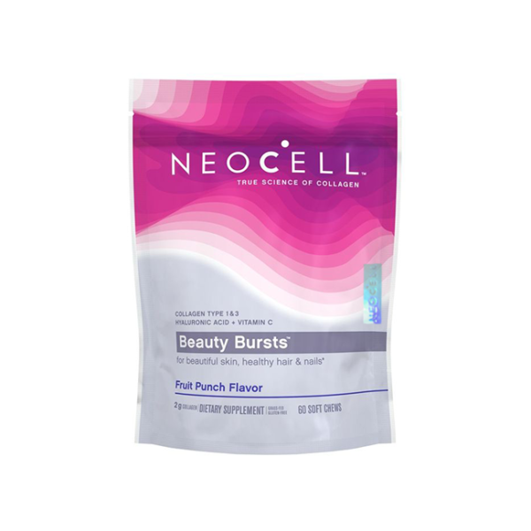 Beauty Burst - Гурме Колагенови Бонбони Плодов Пунш 60 бр.Neocell