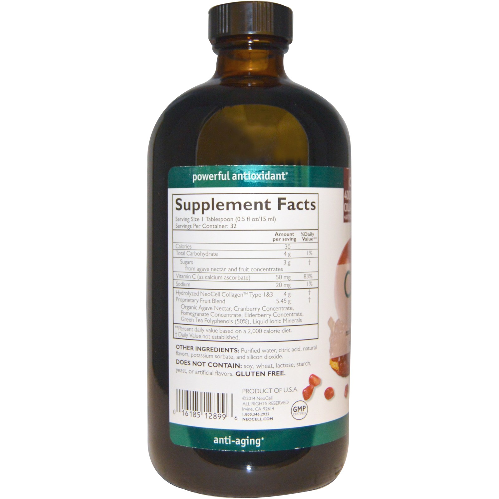 collagen-plus-c-pomegranate-liquid-neocell-sastav-cena