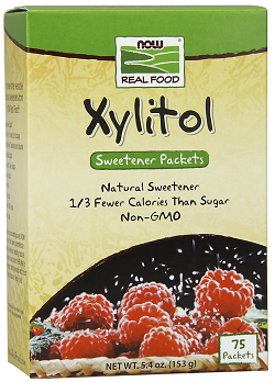 Xylitol 153 гр 75 пакетчета | Now Foods