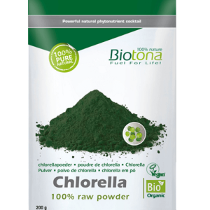 Chlorella 100% Raw Powder 200 gr BioTona