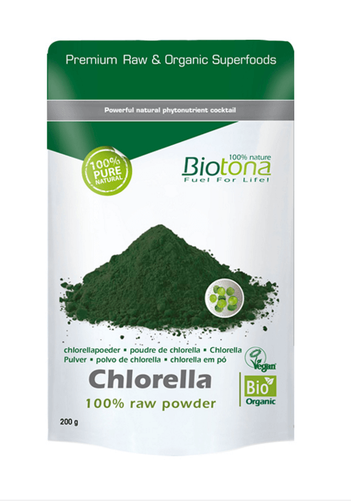 Chlorella 100% Raw Powder 200 gr BioTona