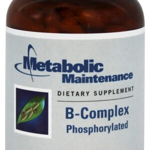 B-Complex Phosphorylated 100 Capsules Metabolic Maintenance