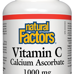 Vitamin C Calcium Ascorbate 1000 mg 125 g I Natural Factors