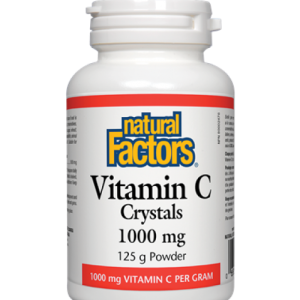 Vitamin C Crystals 1000 mg 125 g I Natural Factors