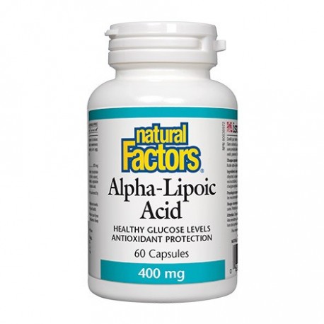 Алфа Липоева киселина 400 мг 60 капсули I Natural Factors