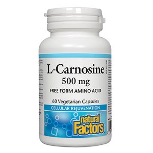 Л-Карнозин 500 мг 60 капсули I Natural Factors