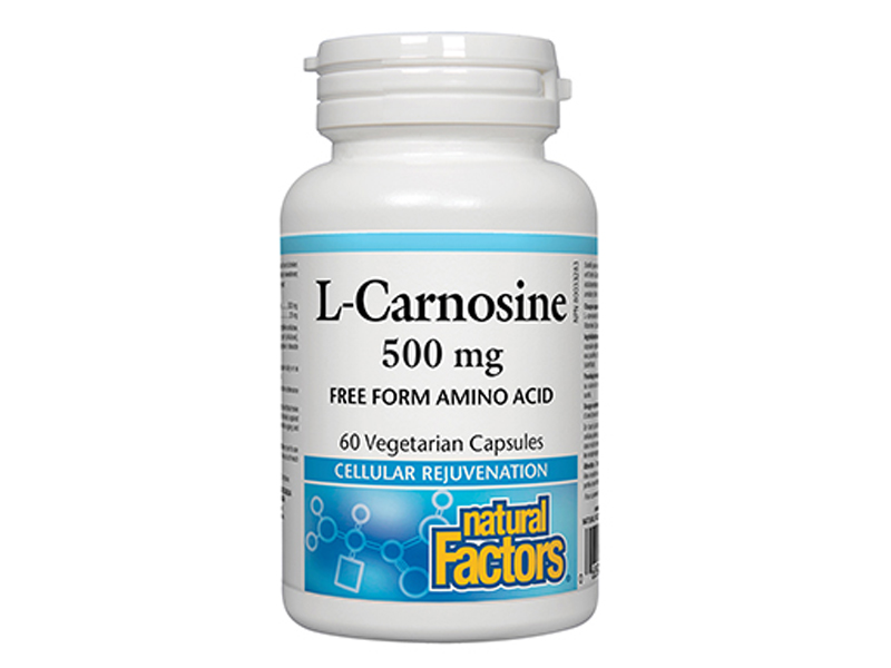 Л-Карнозин 500 мг 60 капсули I Natural Factors