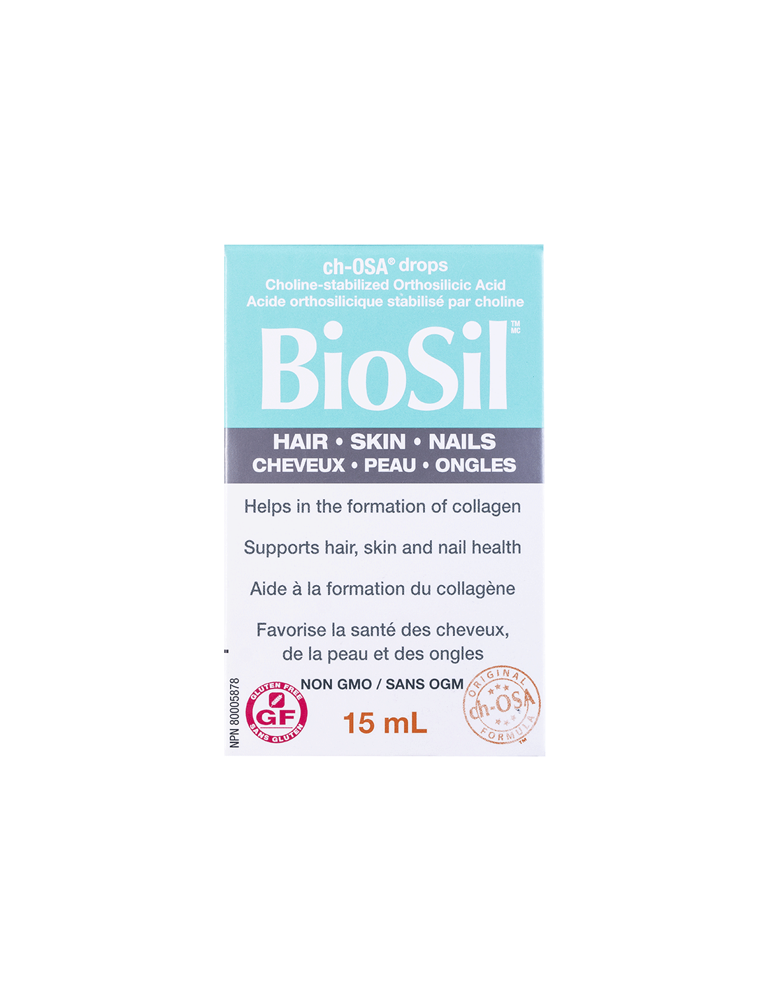 Коса, Кожа и Нокти 15 мл | BioSil