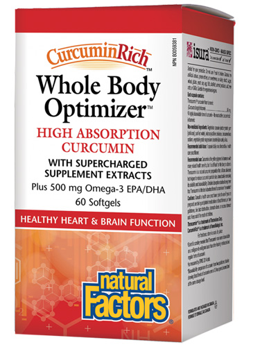Whole Body Optimizer 2117 mg 60 softgels | Natural Factors