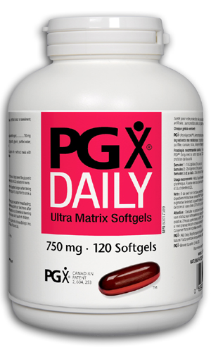 PGX® Daily Ultra 750 мг 120 гел капсули | Natural Factors