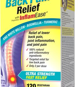 Osteo Back Pain Relief with InflamEase 275 мг 120 капсули | Webber Naturals