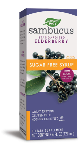 Самбукус Сироп без захар 120 мл | Nature's Way