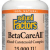 BetaCareAll® 25000 IU 90 гел-капсули | Natural Factors