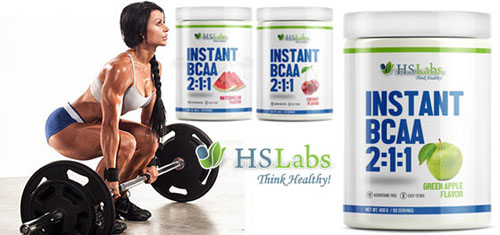 BCAA 2:1:1 INSTANT 400 gr от HSlabs на отлична цена е с три чудесни вкуса и засилва анаболните процеси