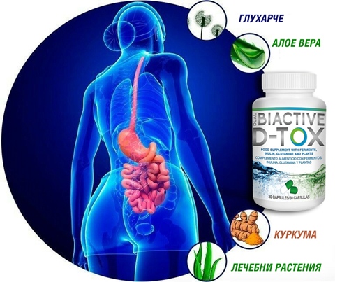 Dual Biactive D-Tox 30 капсули с уникална цена е създадена на базата на изцяло натурални съставки, улесняващи храносмилането
