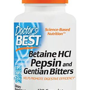 Бетаин с Пепсин 120 капсули | Doctor's Best